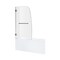 Anzzi Left Drain Tub in White With 34 x 58 in. Tub Door in Chrome, 5 ft. SD1001CH-3060L - alternate 4